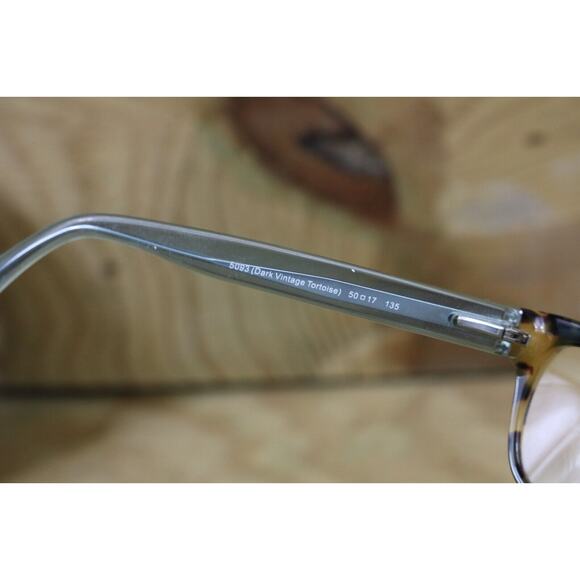 Coach Eyeglass Womens Dark Vintage Tortoise Eyeglasses with Case Hadley 5093 - Picture 9 of 10